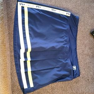 Fila women's sport skirt, medium, navy